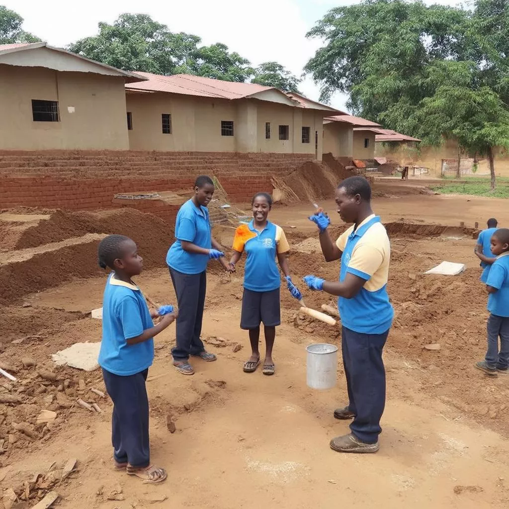 Vận động Phụ Huynh Làm Nhà Xe Trường THCS: Chia Sẻ Trách Nhiệm, Gắn Kết Yêu Thương