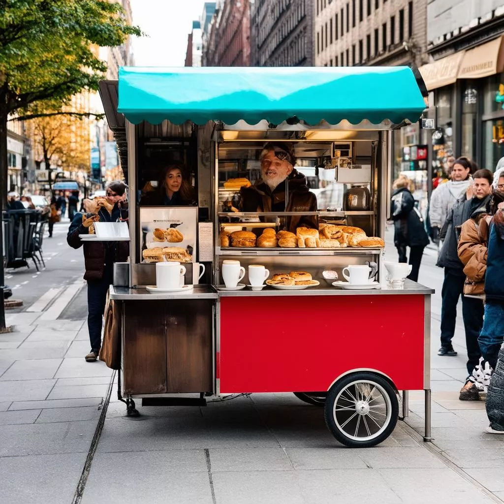 Coffee cart