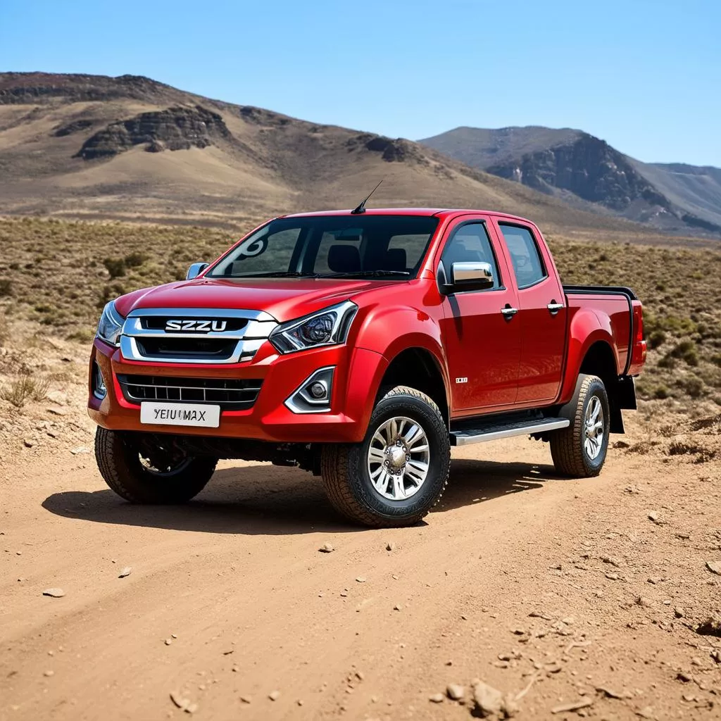 Xe Bán Tải Isuzu D-Max 2020 Màu Đỏ Đậm Chất Thể Thao