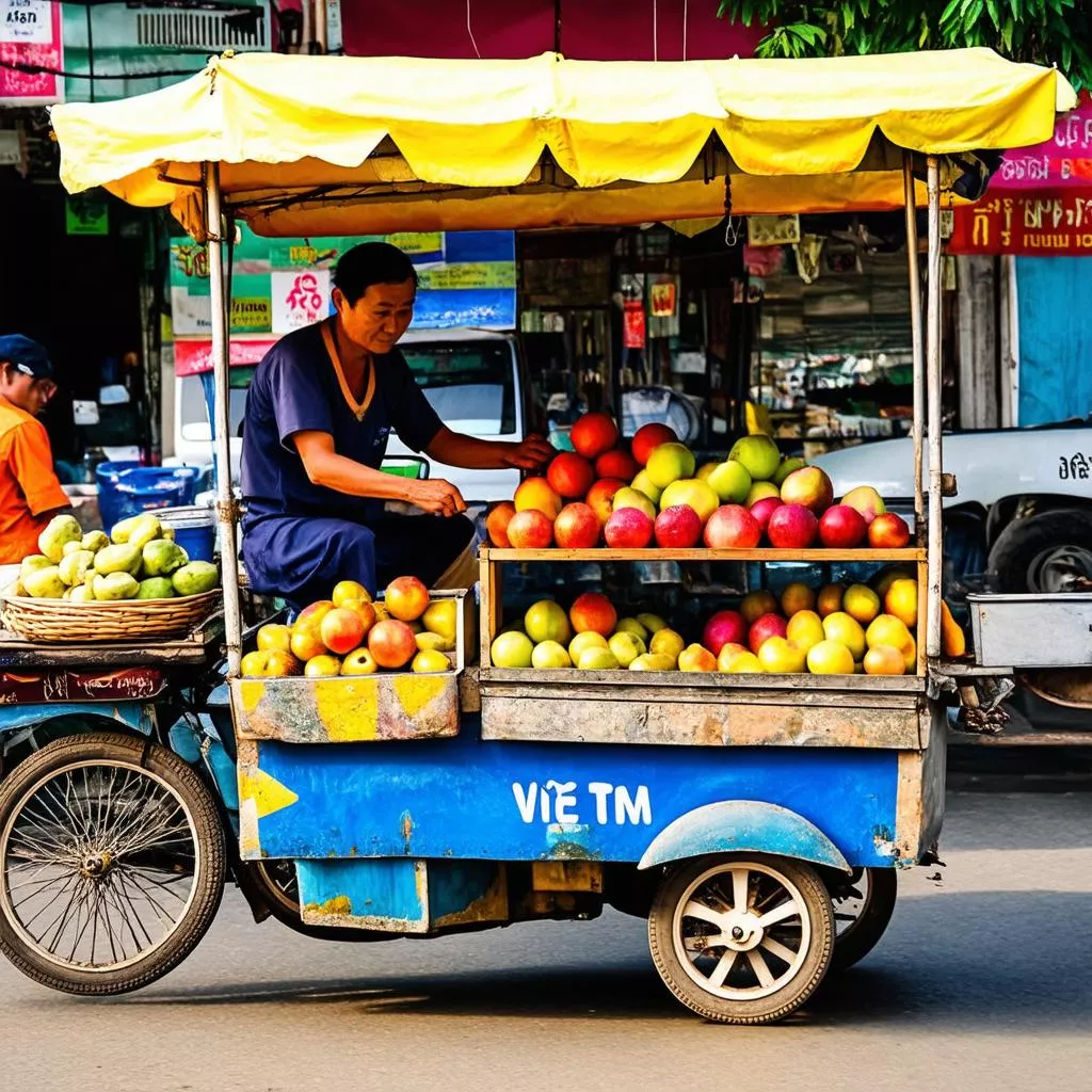 Giá Xe Bán Trái Cây Tự Chọn:  Khởi Nghiệp "Ngọt Lịm" Với Vốn Nhỏ