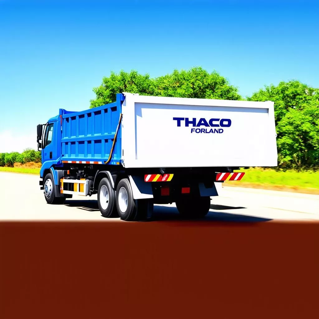 Có nên mua xe ben Thaco Forland 3.5 tấn đời 2009?