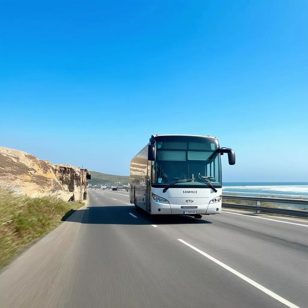 Xe bus di van canh: Hành trình an toàn, vạn dặm bình an