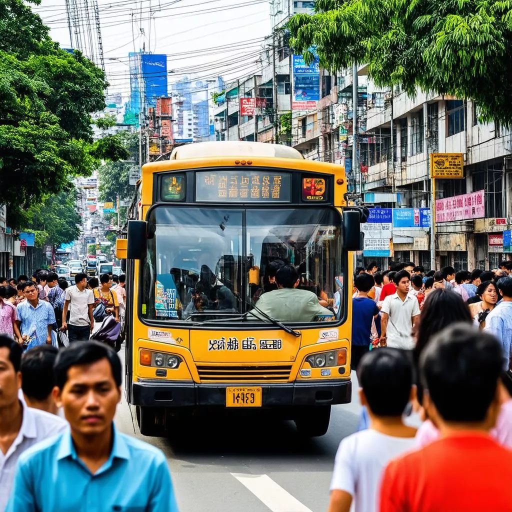 Hanoi Bus Routes: Navigating Nguyen Van Linh Street
