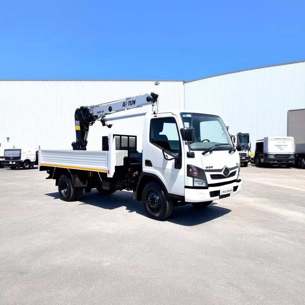 Xe Cẩu 2 Tấn: Bí Kíp Chọn Xe Và Ứng Dụng Thực Tế