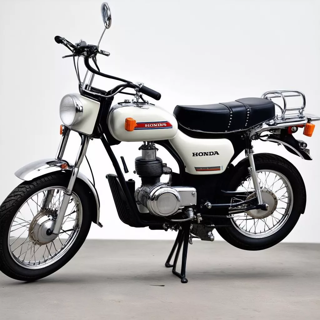 Customized Honda Cub 82 Motorcycle