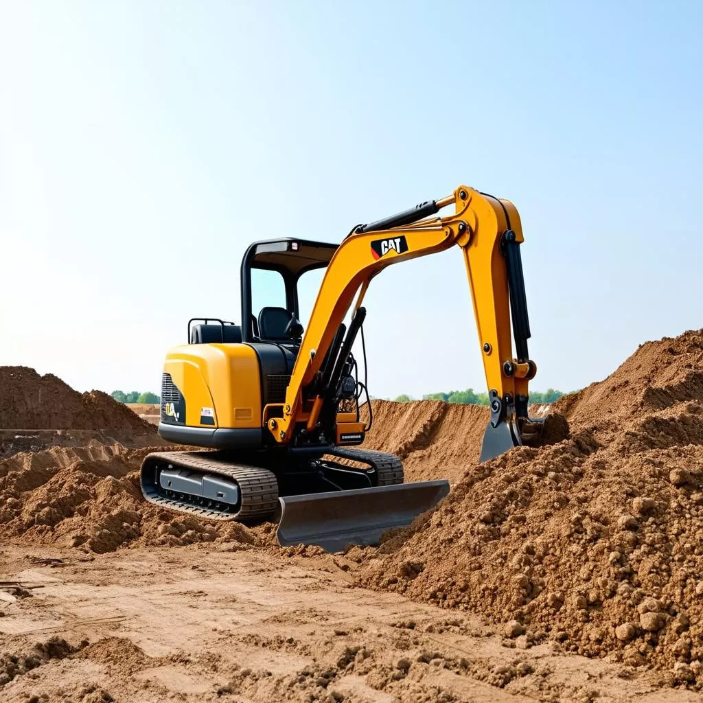 Xe Cuốc Nhỏ: "Cánh Tay Đắc Lực" Cho Công Trình Hạn Chế Diện Tích