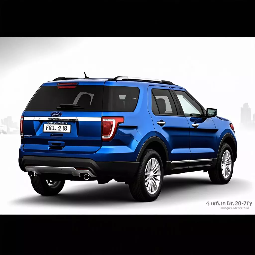 Bảng giá xe Ford Explorer 2018