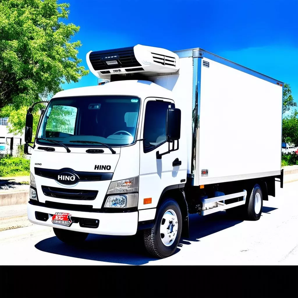 Discover the Power of the Hino 5-Ton FC9JJTA Refrigerated Truck