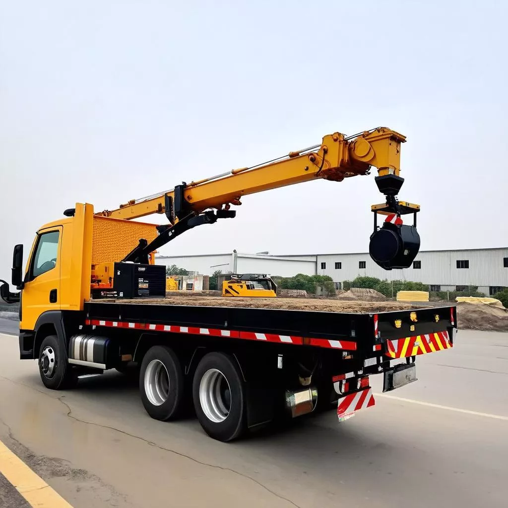 Xe Hino gắn cẩu Soosan 5 tấn: Giải pháp vận tải hiệu quả cho mọi công trình