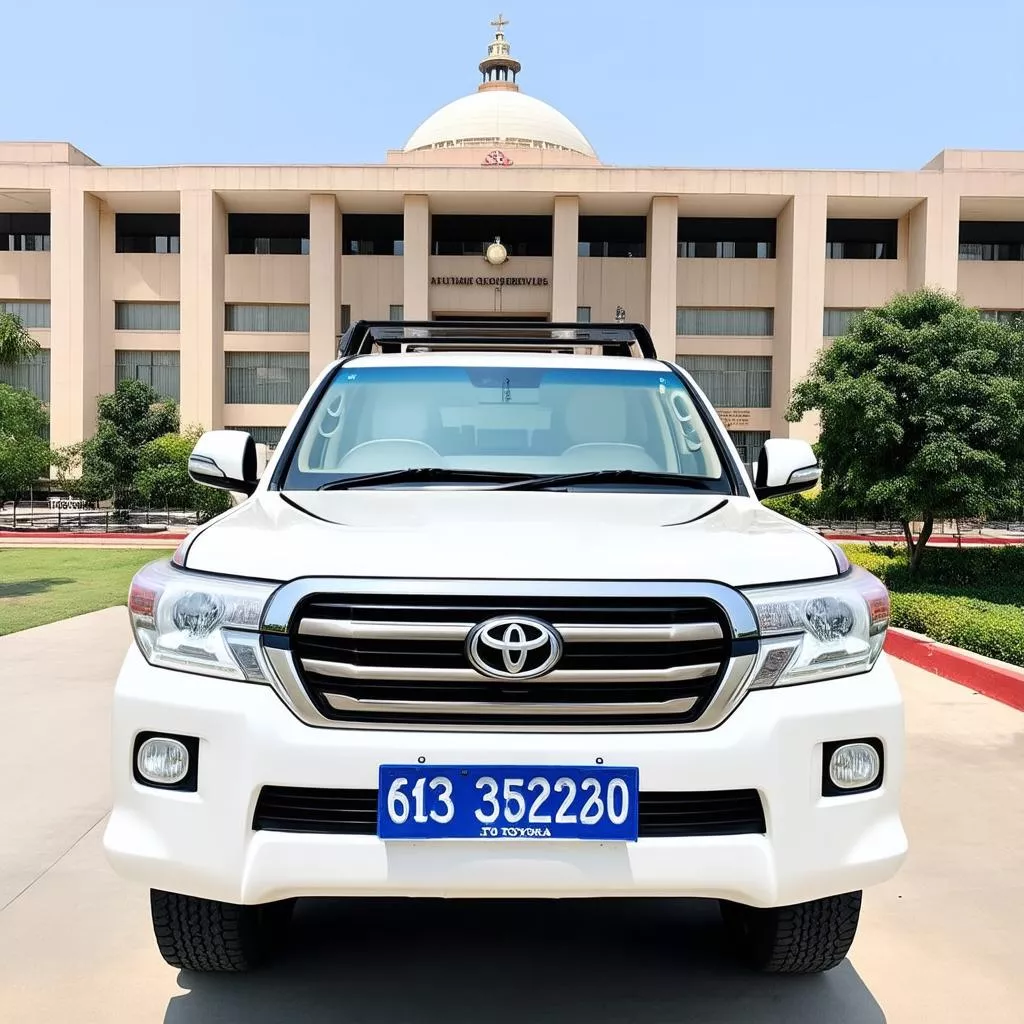 Xe Land Cruiser Đổi Biển Số Xanh: Uy Quyền Hay Phong Thủy?