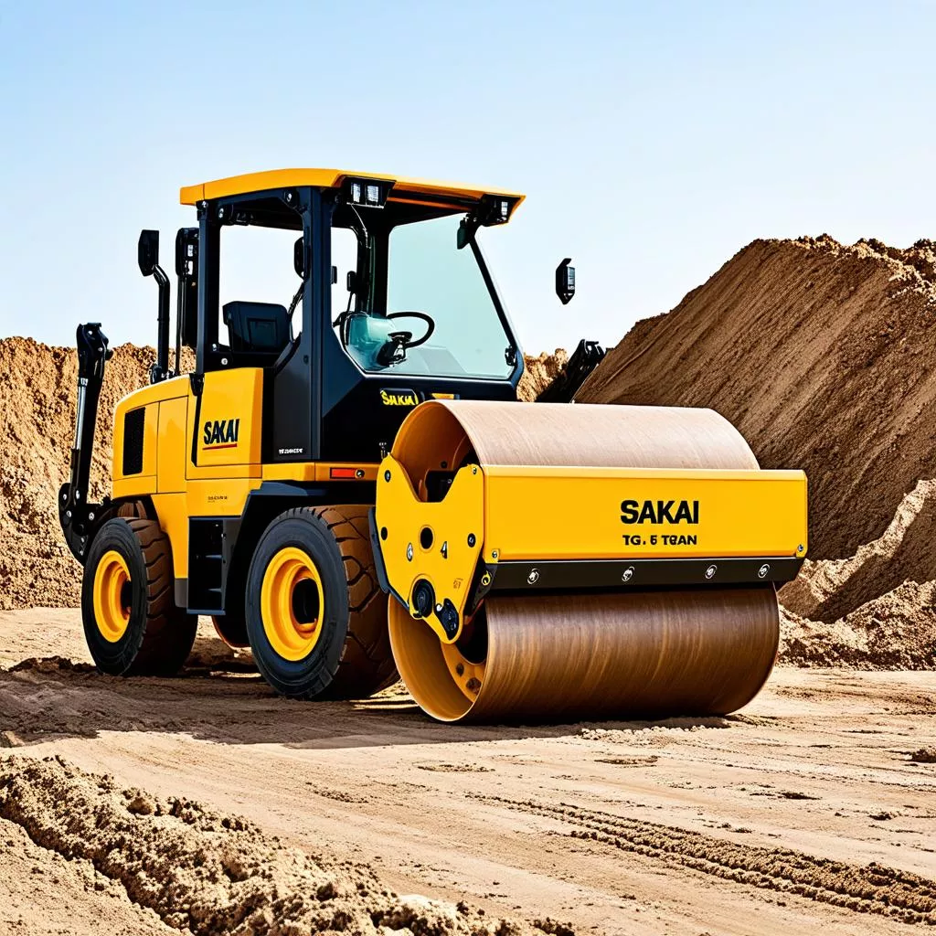 Sakai TG41: The 4.5 Ton Roller Dominating Construction