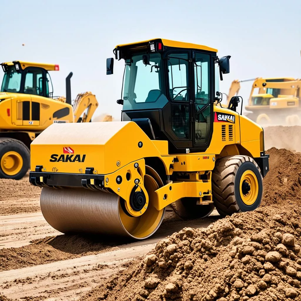 Sakai 4-Ton Roller: Your Reliable Partner on Every Construction Site
