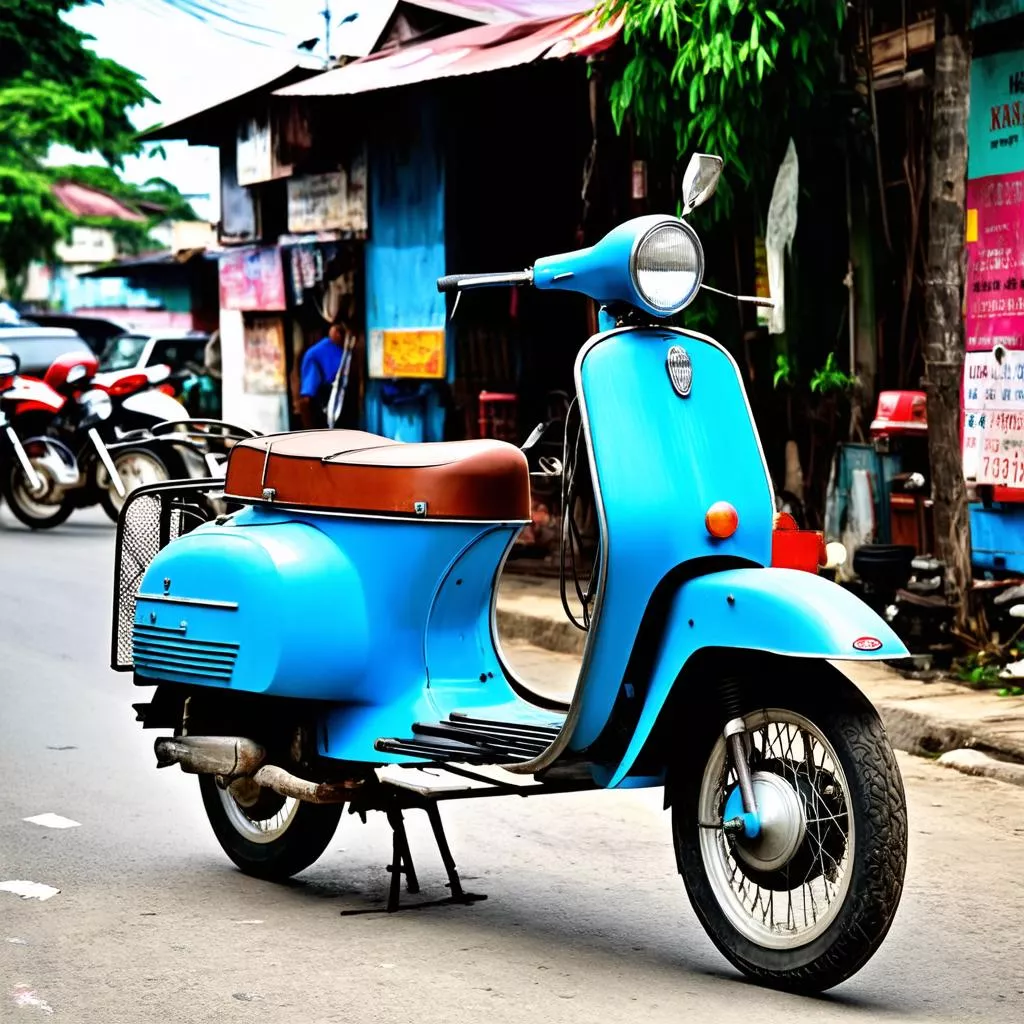 Lượn Phố Cổ Với "Bạn Đồng Hành" Mobylette Cũ Giá Rẻ: Sự Lựa Chọn Hoài Cổ Và Tiết Kiệm