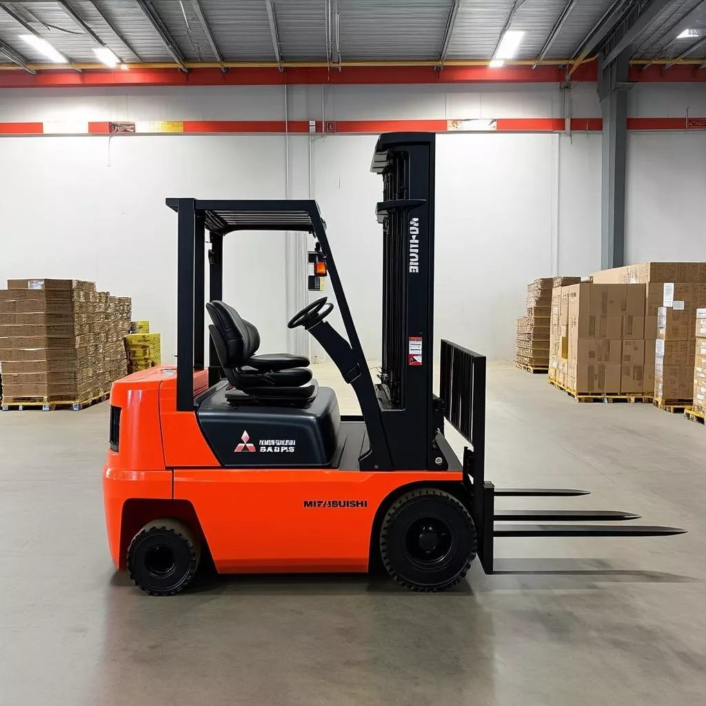 Khám Phá Sức Mạnh Vượt Trội Của Xe Nâng Mitsubishi 5 Tấn