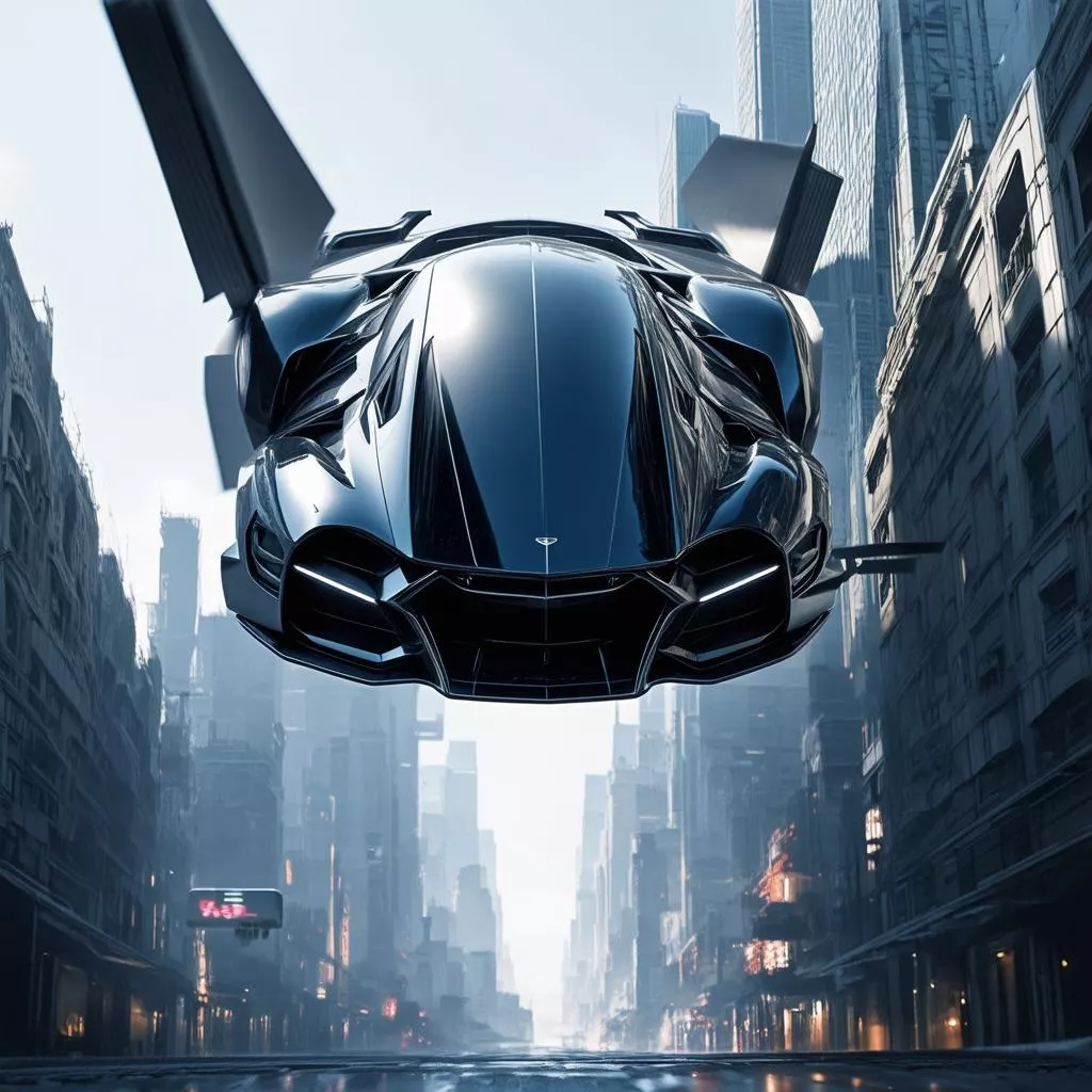 भविष्य की उड़ने वाली कार