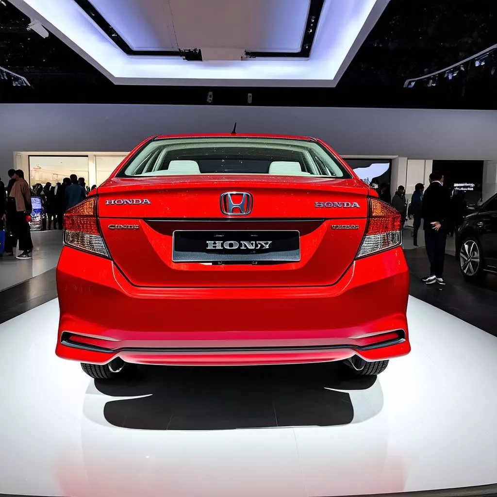 Xe ô tô Honda City màu đỏ