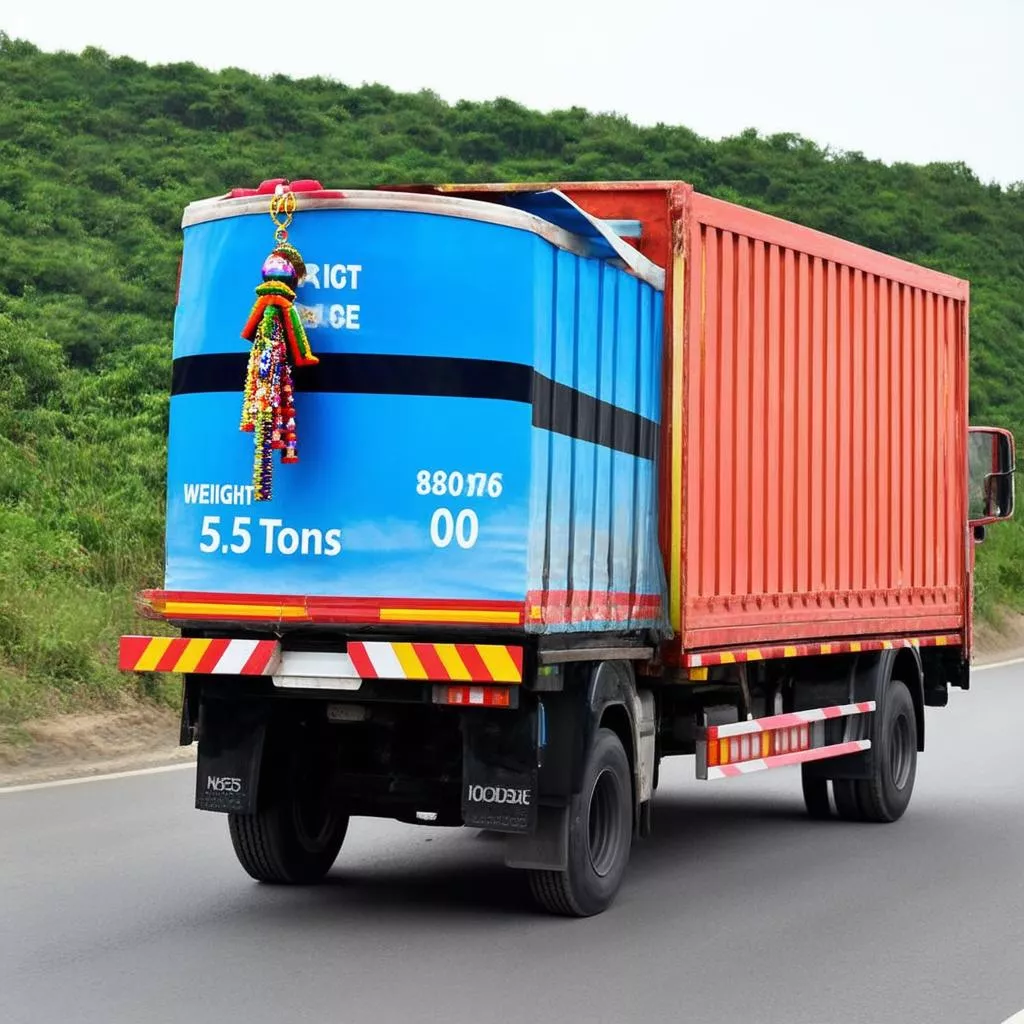 0.5 Ton Truck on the Road