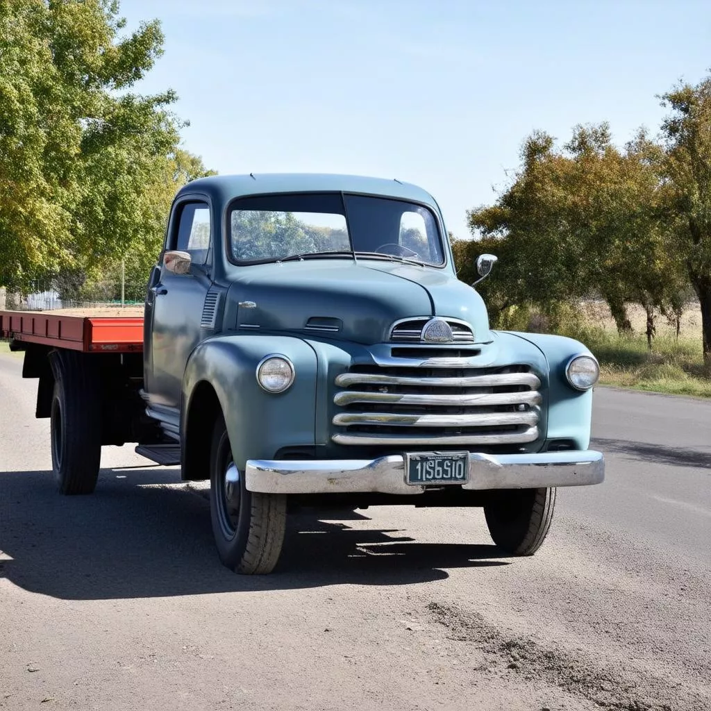 Xe tải biển số 19509