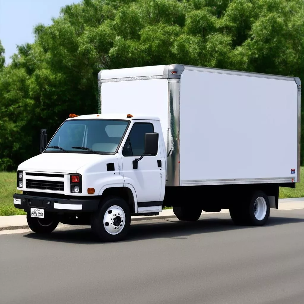 2.5 Ton Truck with Enclosed Body