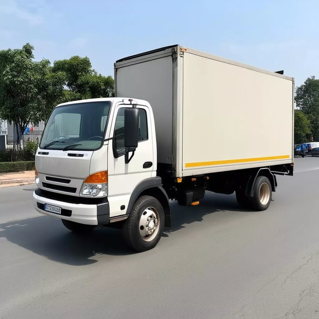 Xe tải 6 tấn thùng kín