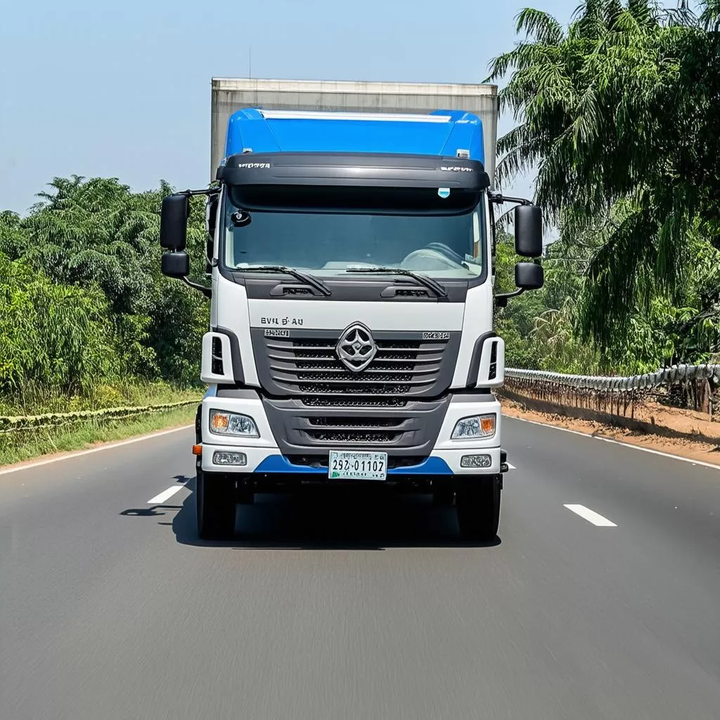 Xe tải biển số đẹp