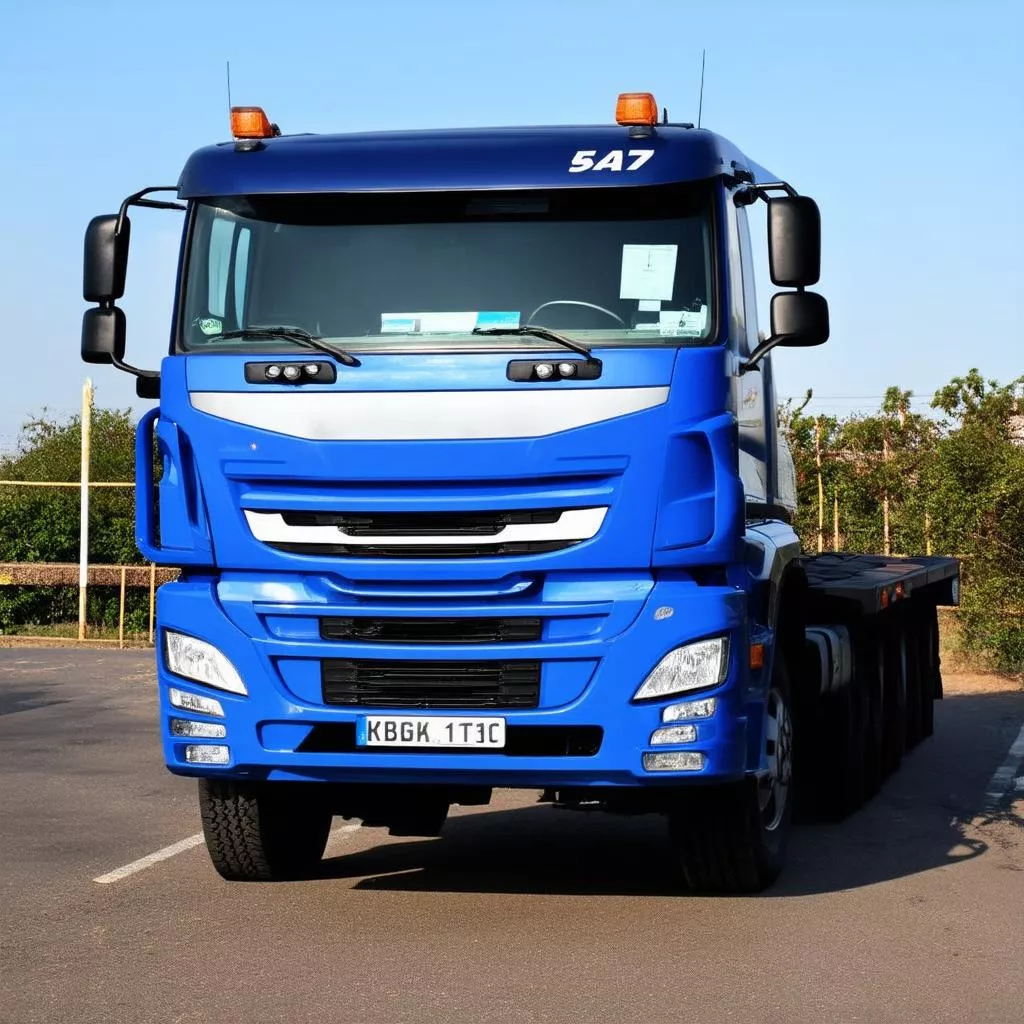 Xe tải mang biển số đẹp