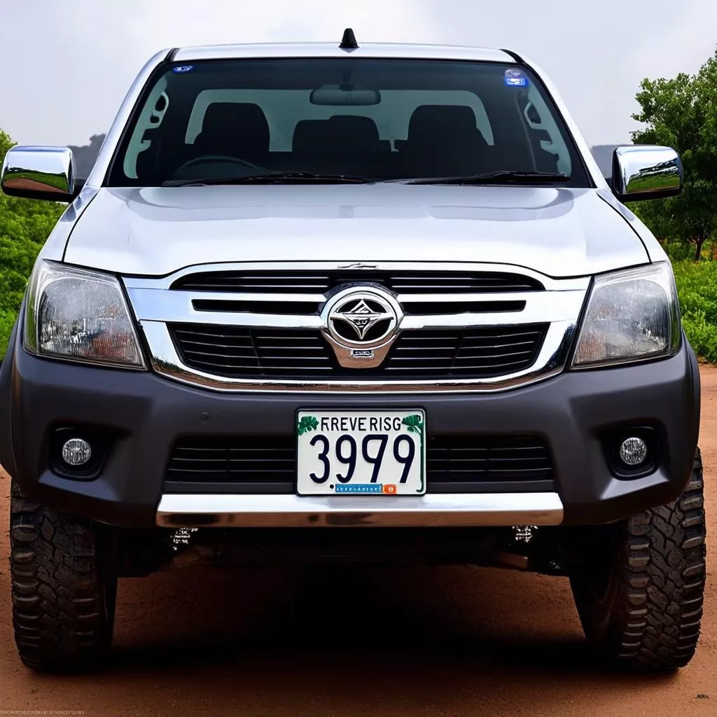 Personalized Truck License Plates in Hanoi