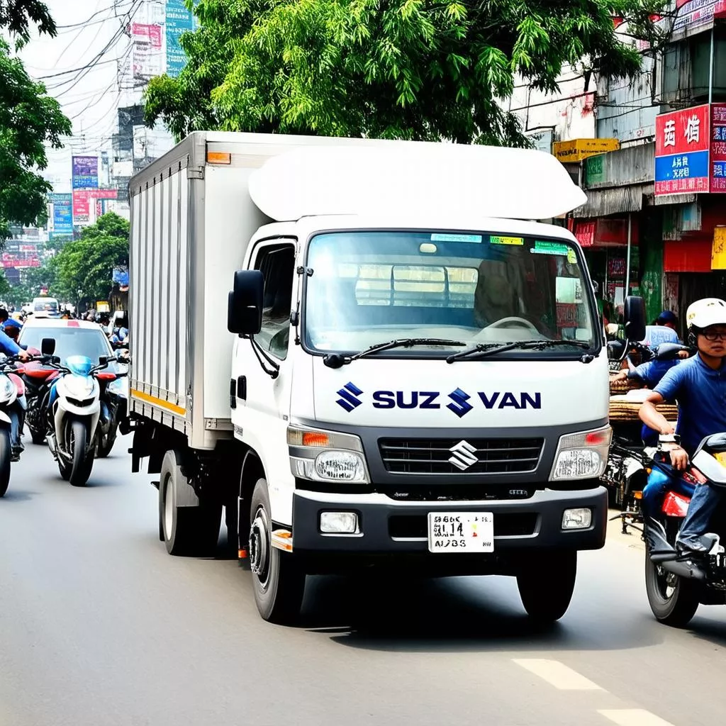 Xe tải Blind Van Suzuki tại TP.HCM