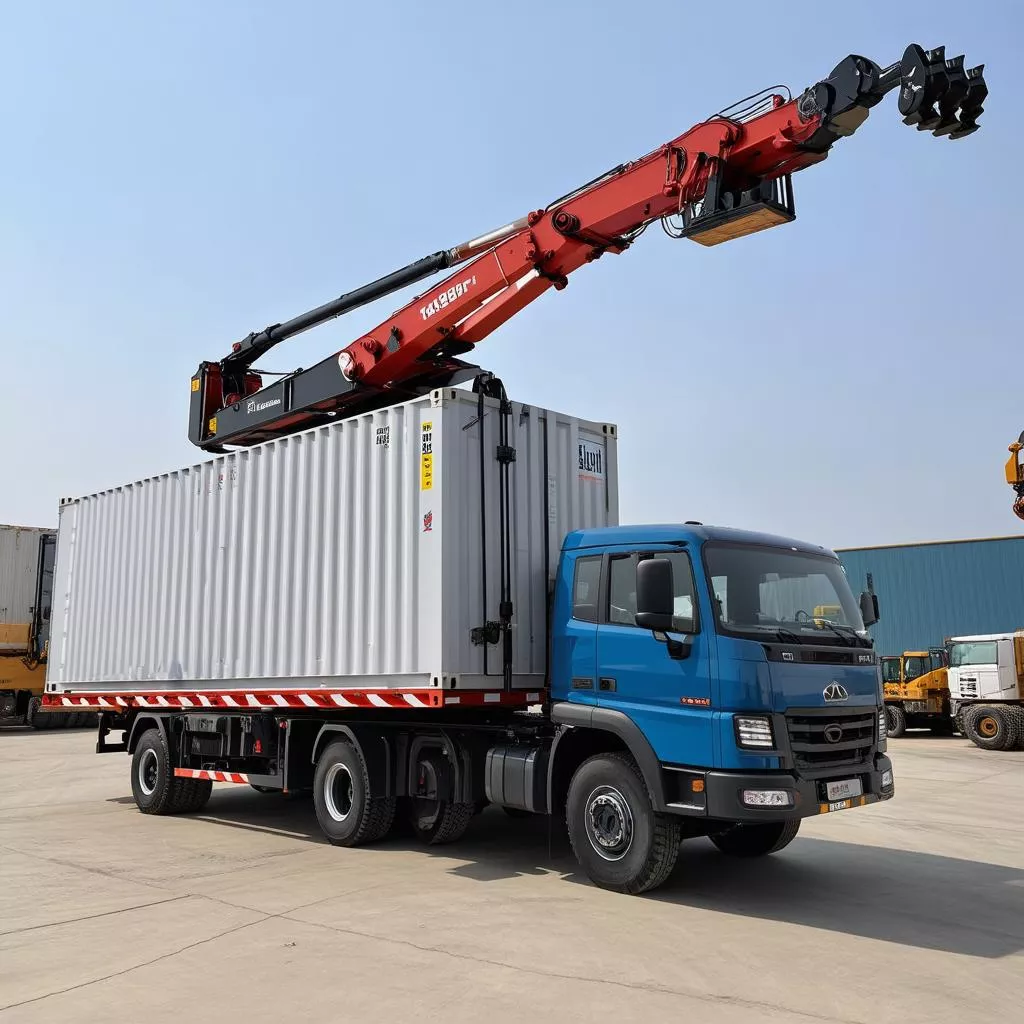 5-ton crane truck