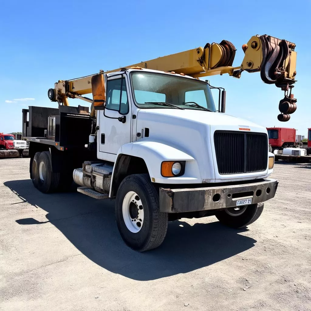 Xe tải cẩu cũ đã qua sử dụng