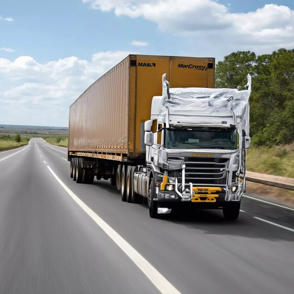 Xe tải chở hàng