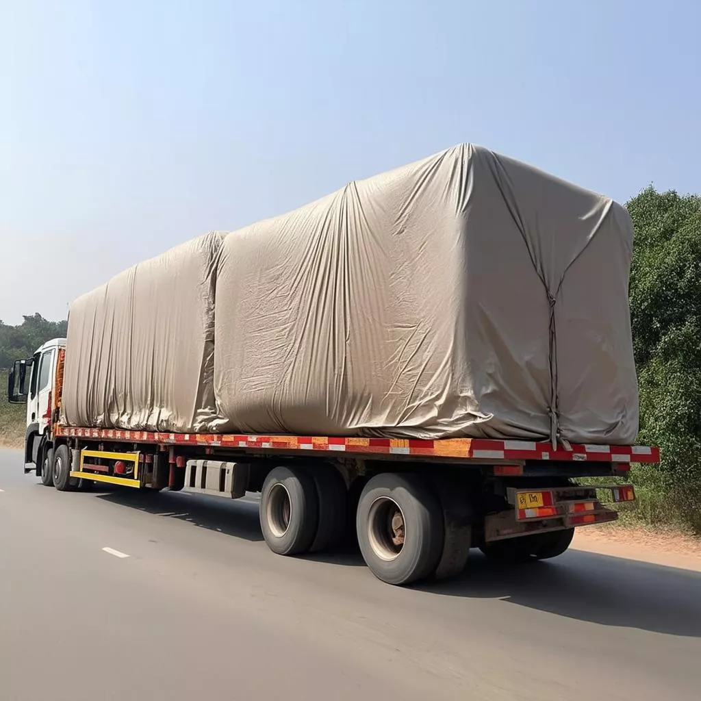 Xe tải chở hàng