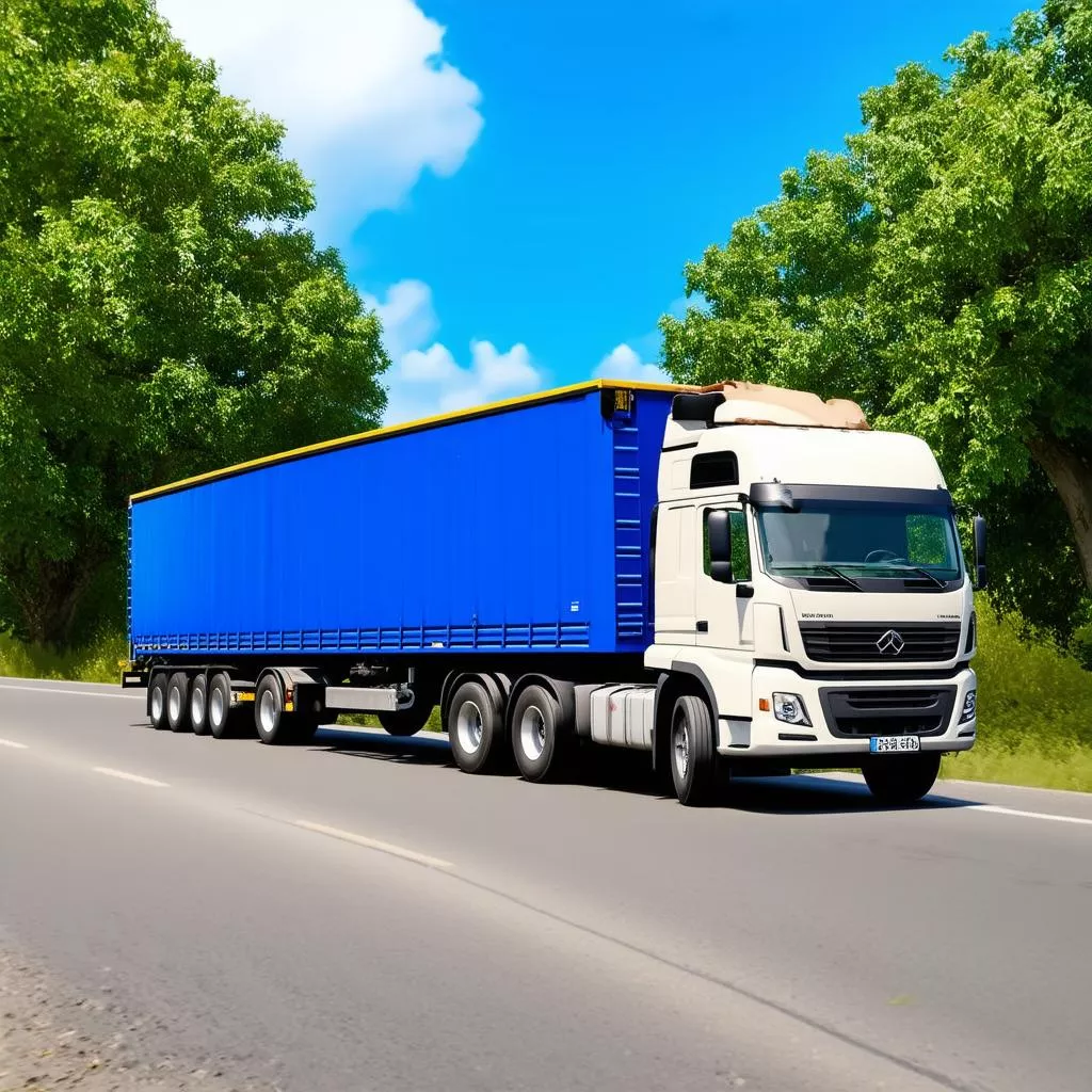 Xe tải chở hàng