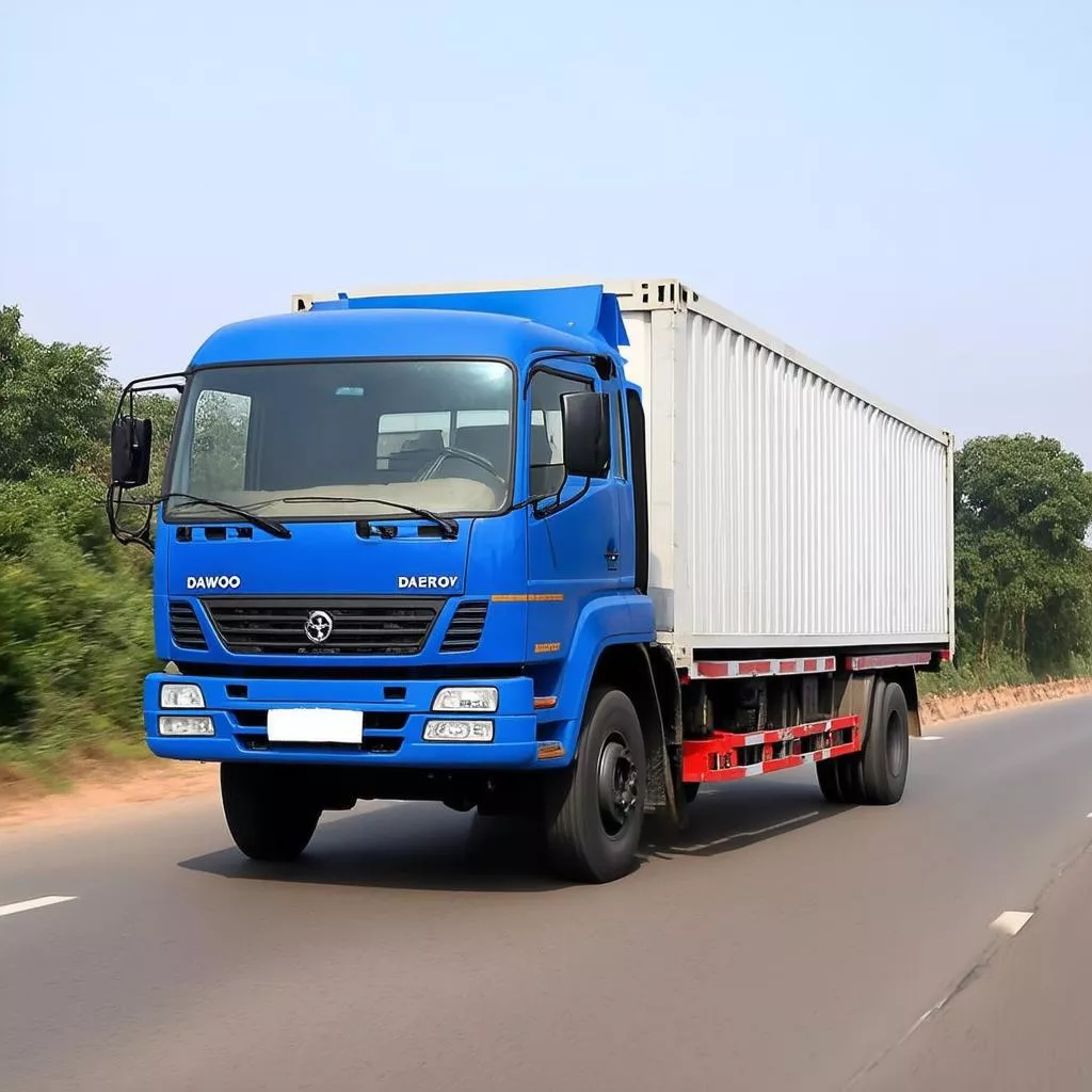 xe tải daewoo 8 tấn cũ vận chuyển hàng hóa