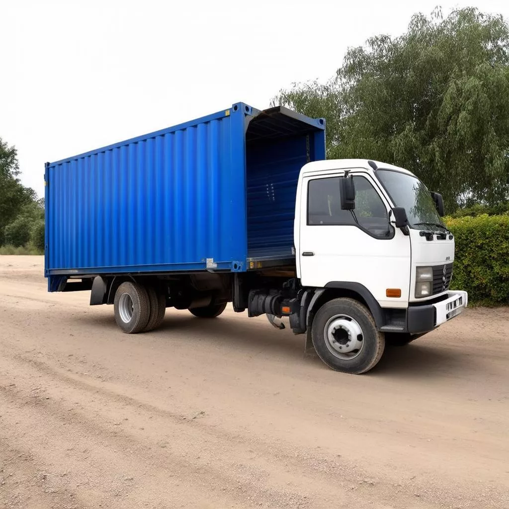 Xe tải đông bên