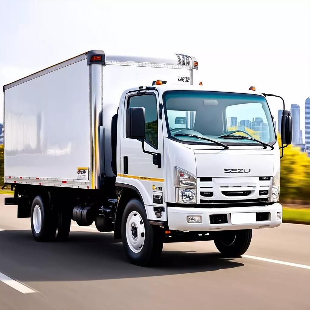 Xe tải đông lạnh Isuzu 5 tấn