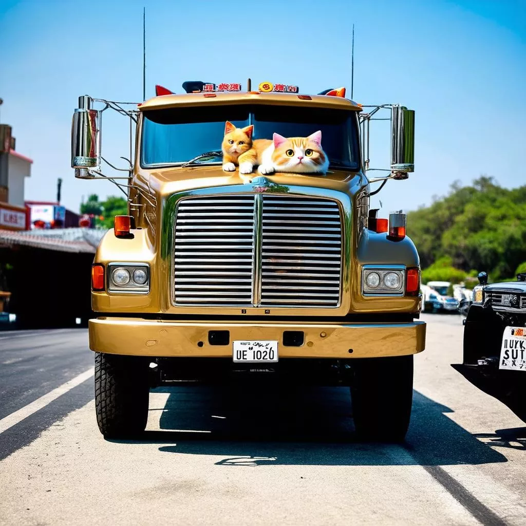 ドンバン社のトラック