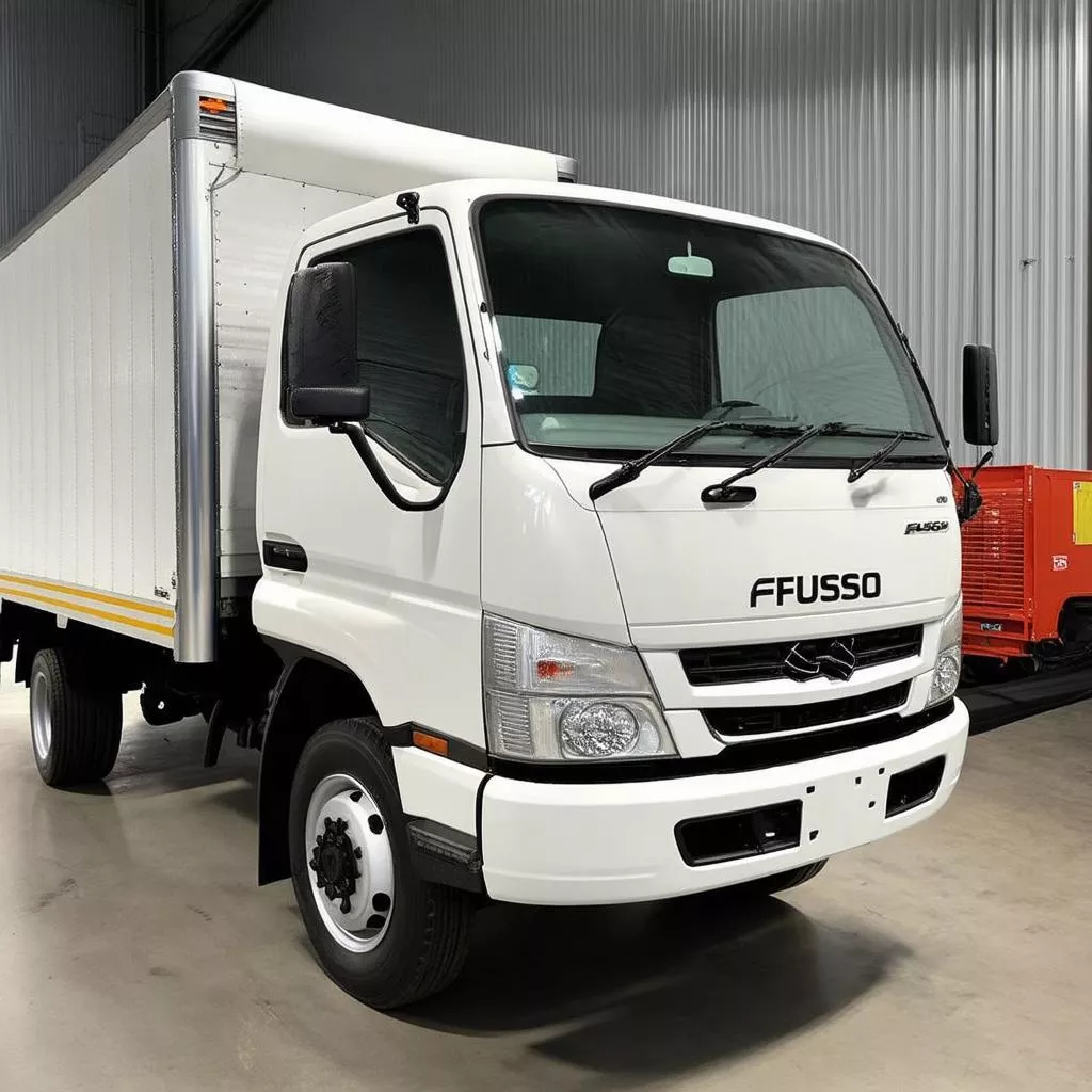 White Fuso 3.5 Ton Truck