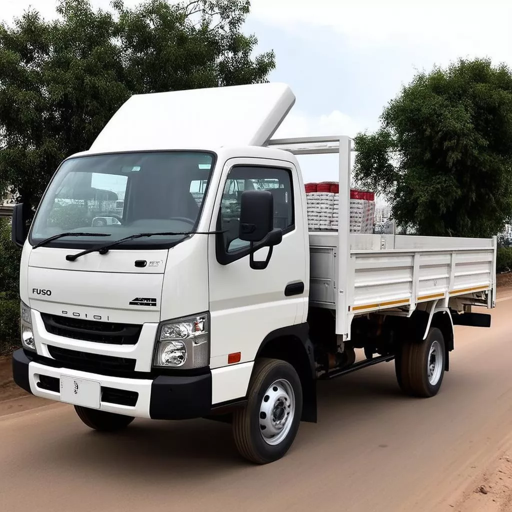 XE TẢI FUSO CANTER 6.5 3.5 TẤN THÙNG LỬNG: VỮNG BƯỚC VƯƠN XA