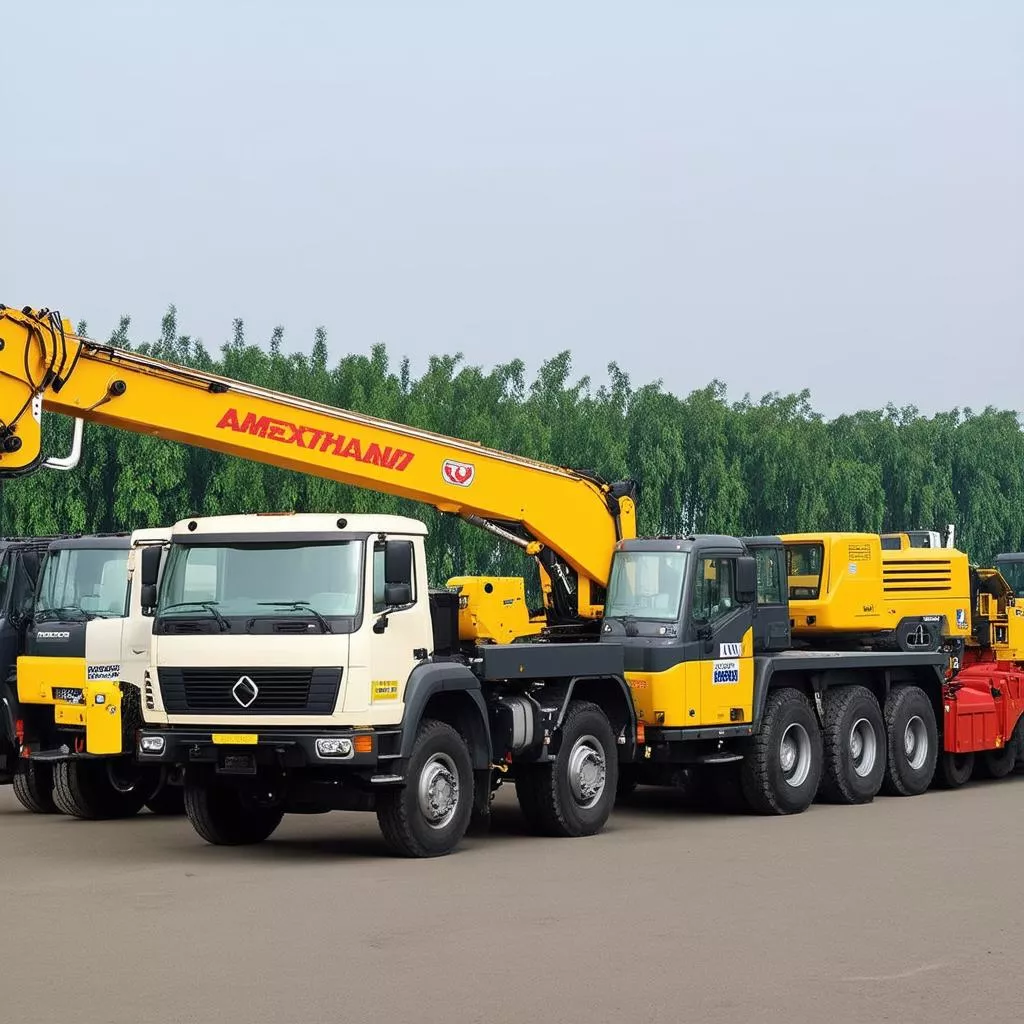 Các loại xe tải gắn cẩu