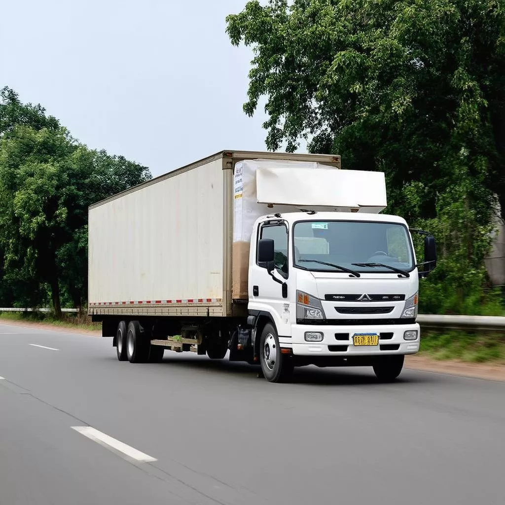 Xe tải giao hàng