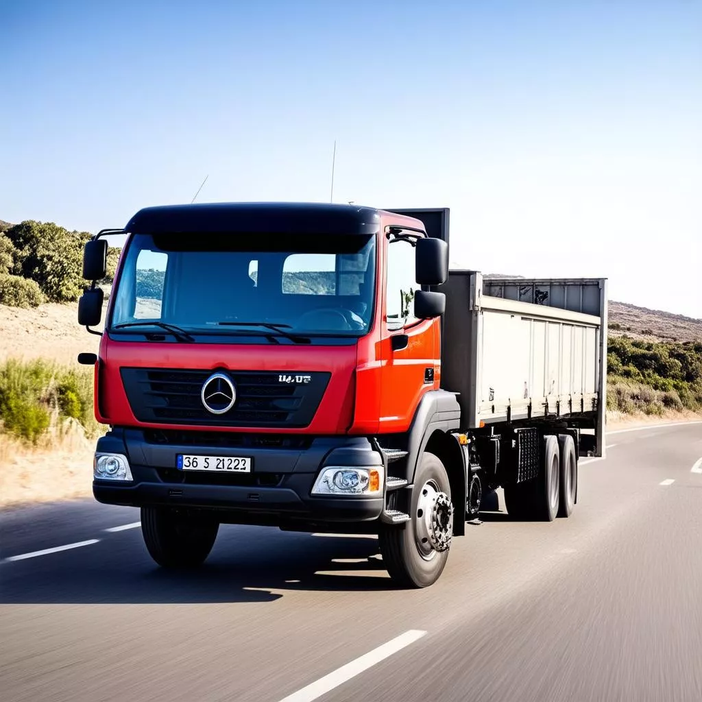 Xe tải hiện đại