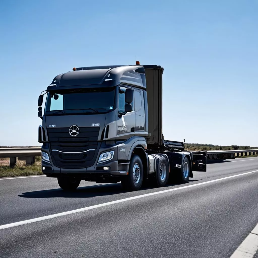 Modern and Powerful Truck