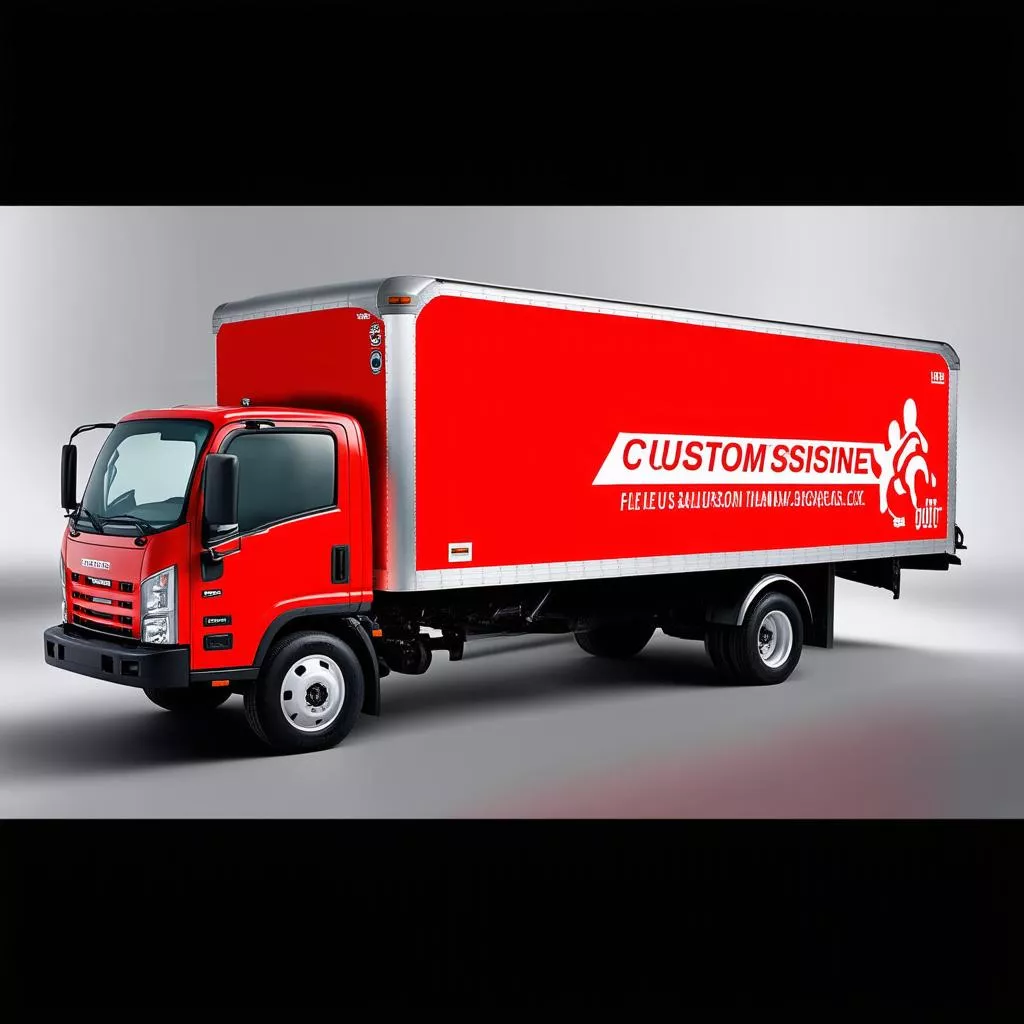 Mẫu xe tải có hộp body đẹp