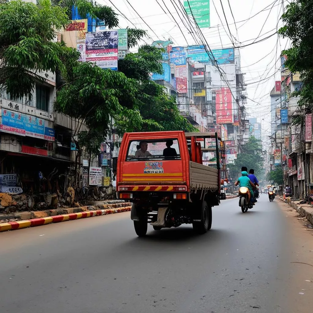 Xe Hưng Thành Hoàng Văn Thái - Bật mí bí mật phong thủy cho tài lộc hanh thông