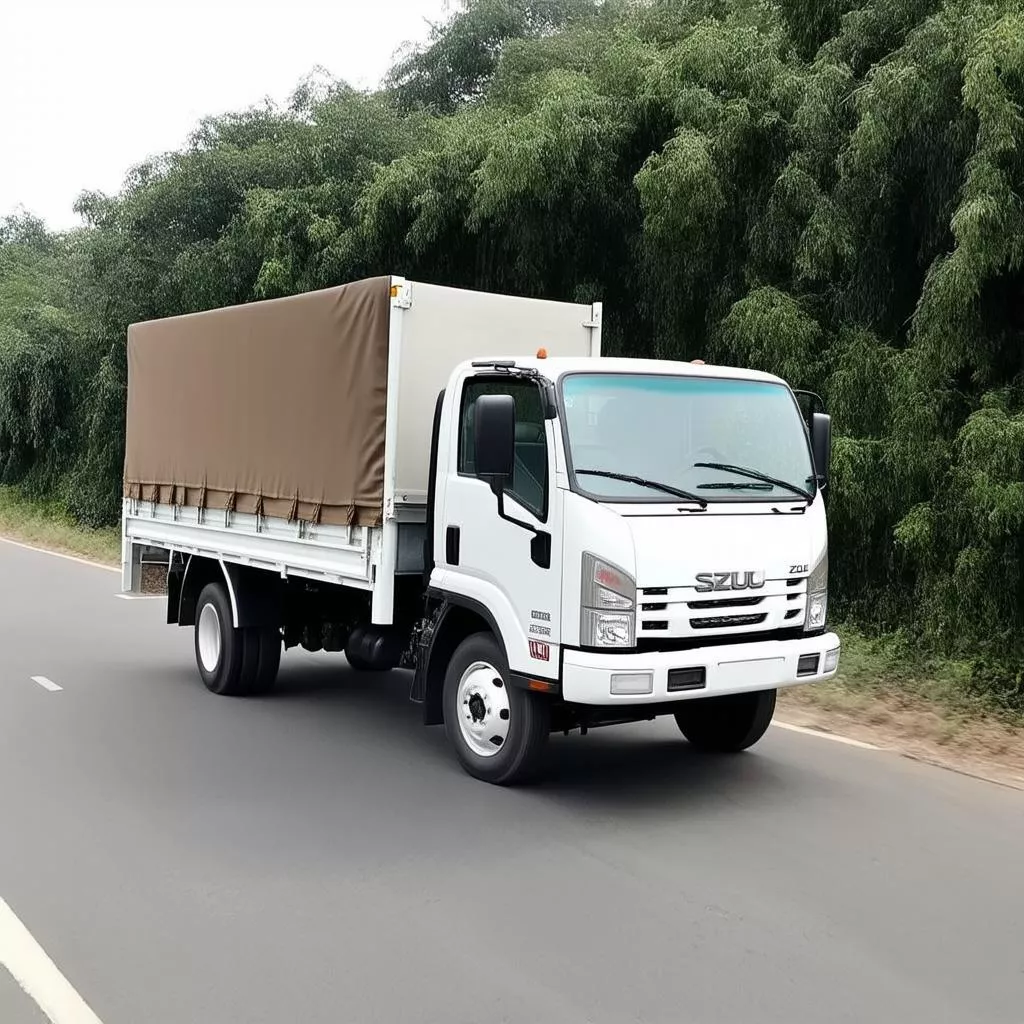 Xe tải Isuzu 3.5 tấn thùng mui bạt