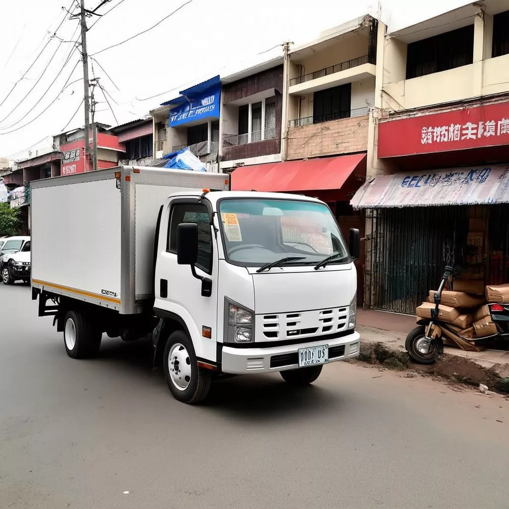 Giá xe tải Isuzu van năm bao nhiêu? Lựa chọn tối ưu cho vận tải hàng hóa