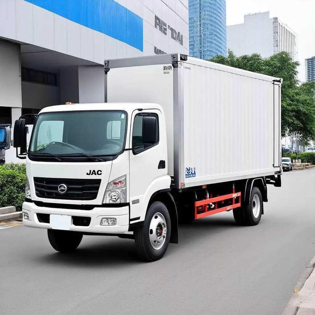Xe tải JAC thùng kín