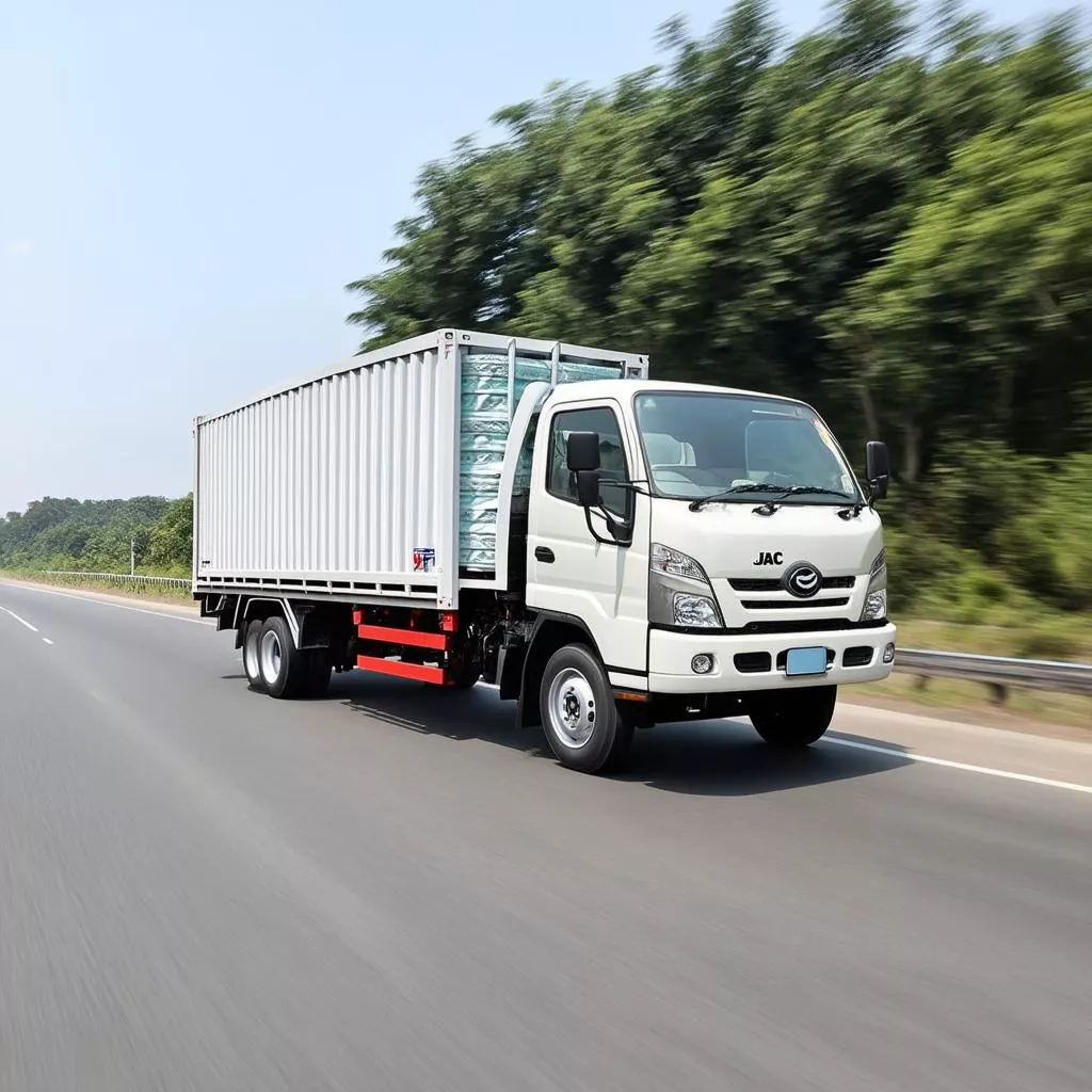 JAC X125 Truck Carrying Cargo