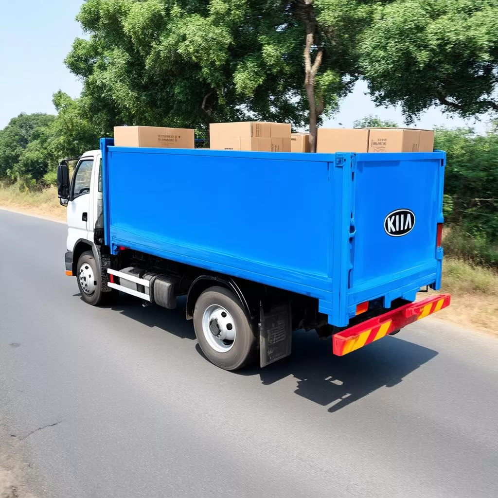 Xe tải Kia 1.5 tấn thùng mui bạt